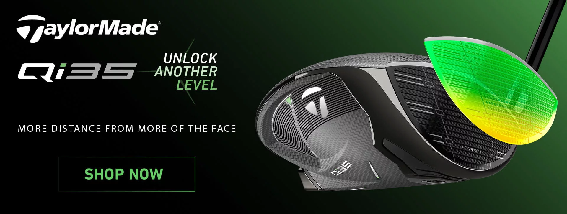 TaylorMade Qi35 Range Banner