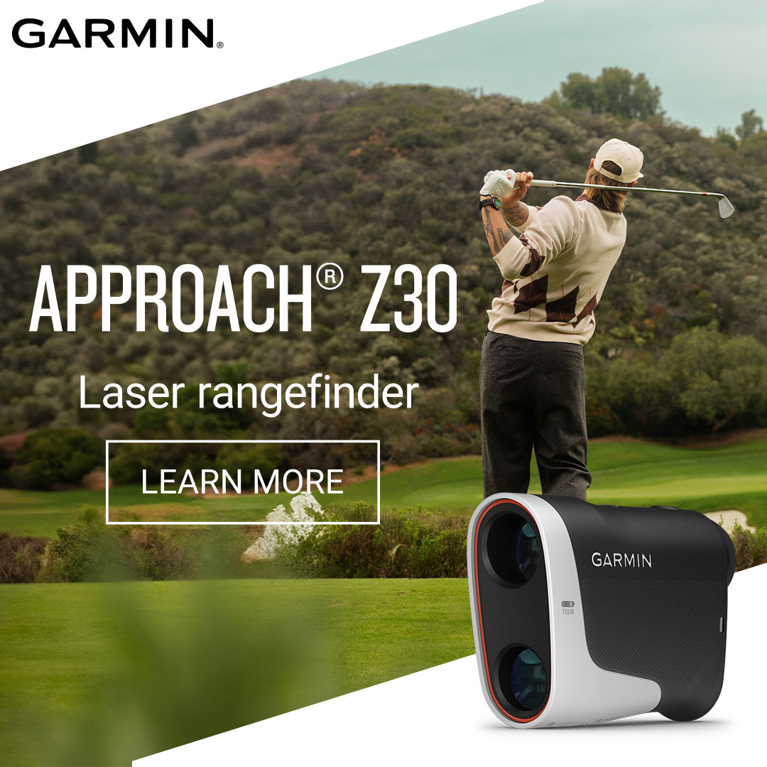 Garmin Approach Z30 Banner - Mobile