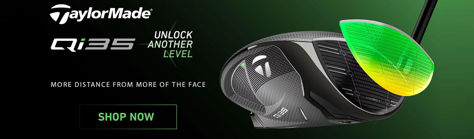 TaylorMade Qi35 Banner