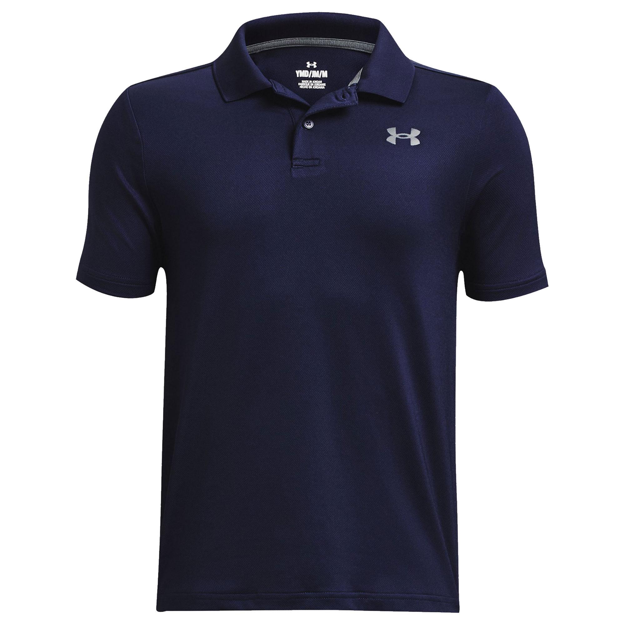 Under Armour UA Junior Performance Polo Shirt Midnight Navy