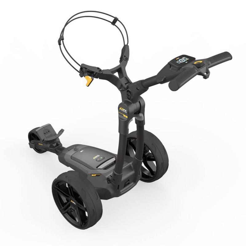 PowaKaddy FX3 EBS Black Electric Golf Trolley 2024 - 18 Hole Lithium - main image