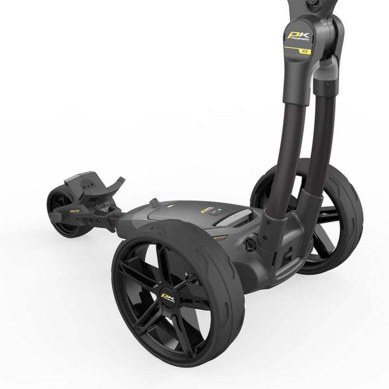 PowaKaddy FX3 EBS Black Electric Golf Trolley 2024 - 18 Hole Lithium - main image