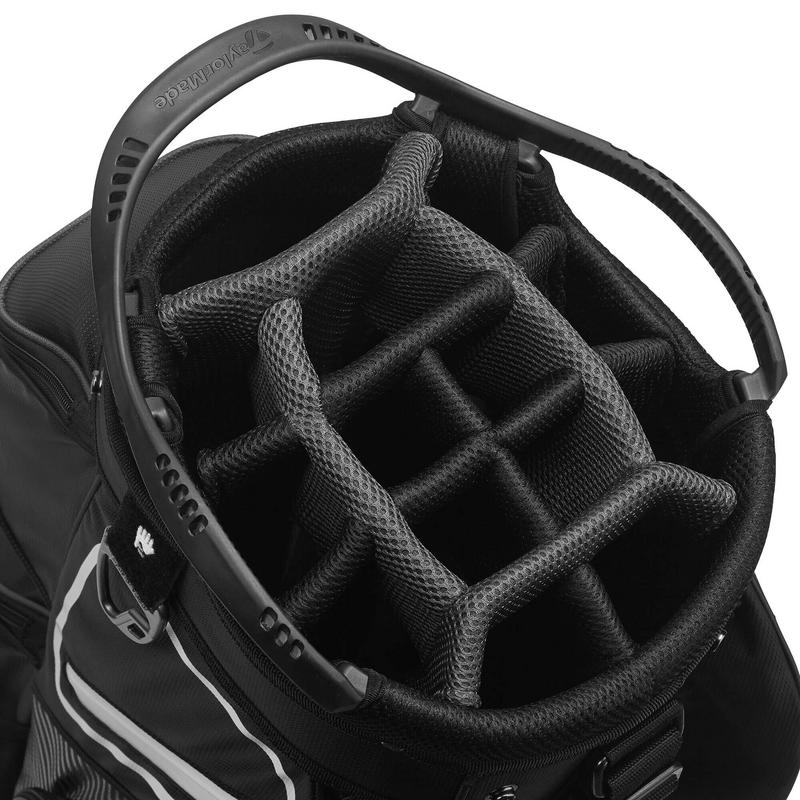 TaylorMade 8.0 Golf Cart Bag - Charcoal/Black - main image