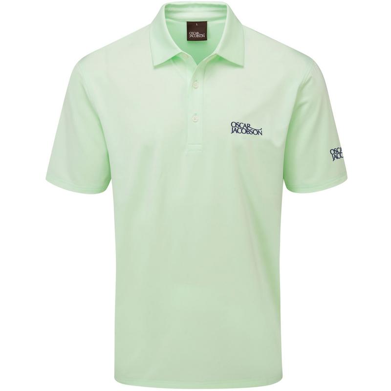 Oscar Jacobson Chap Tour Mens Golf Polo Shirt - Mint - main image