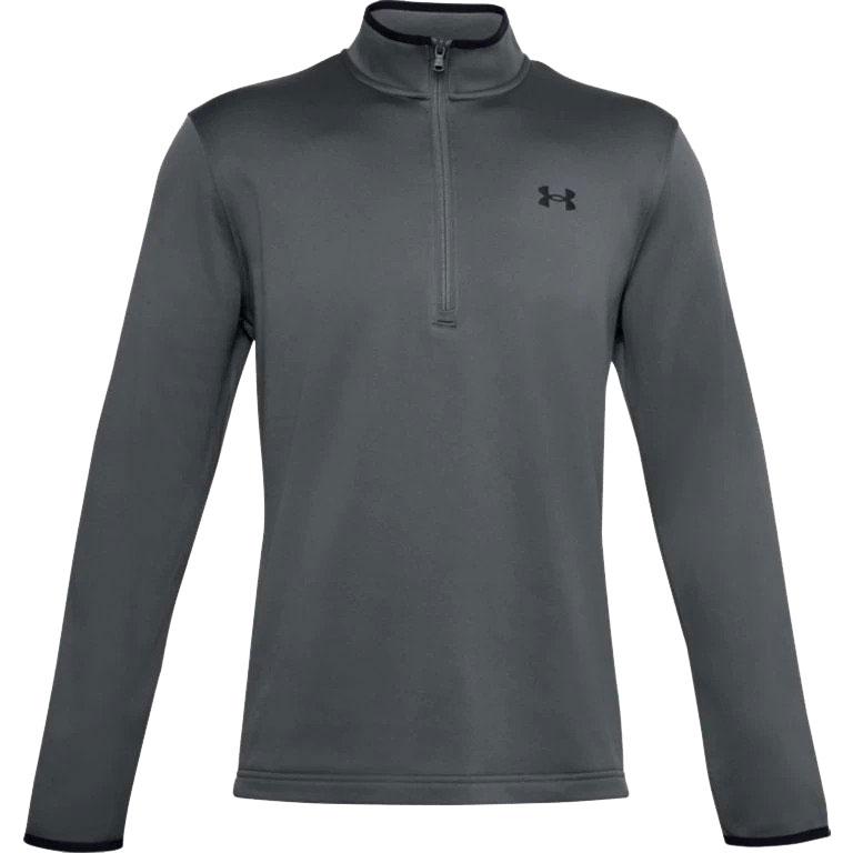 Under Armour Armour Fleece Half Zip Golf Sweater - Pitch Grey - main image