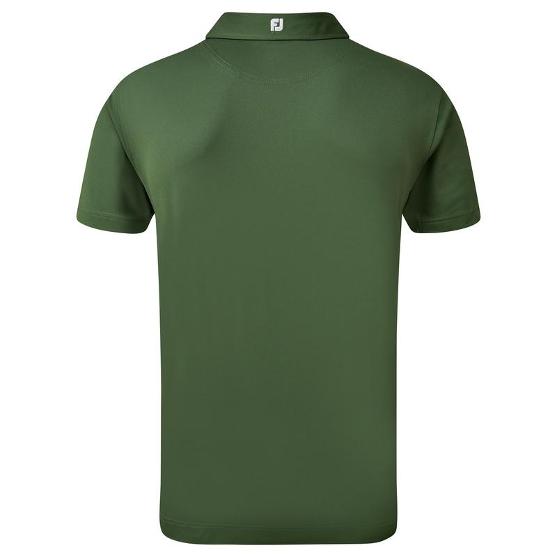 FootJoy Stretch Pique Solid Shirt - Athletic Olive - main image