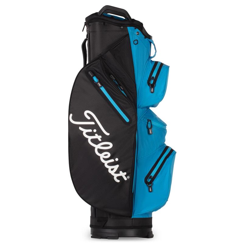 Titleist StaDry Waterproof 14 Way Golf Cart Bag - Black/Dorado - main image