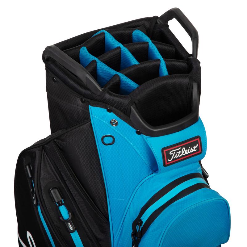 Titleist StaDry Waterproof 14 Way Golf Cart Bag - Black/Dorado - main image