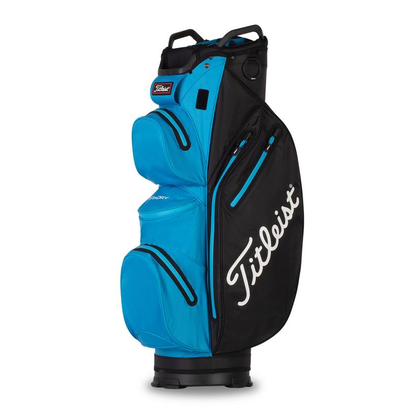 Titleist StaDry Waterproof 14 Way Golf Cart Bag - Black/Dorado - main image