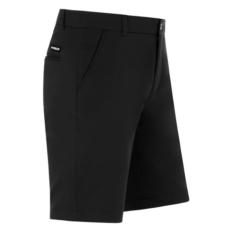 ProQuip Dune Stretch Golf Shorts - Black - main image