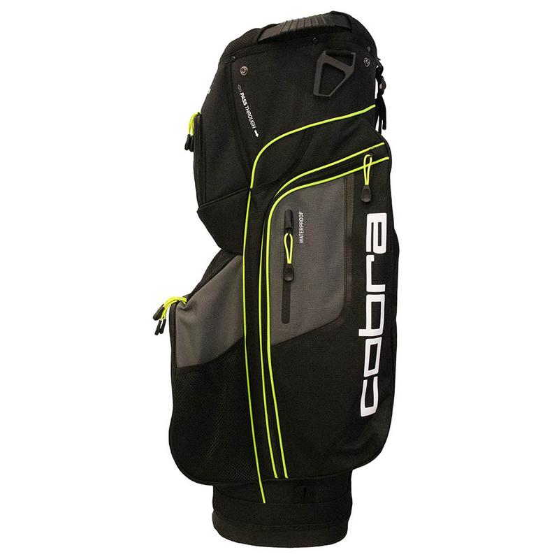 Cobra XL Golf Cart Bag - Black/Yellow - main image