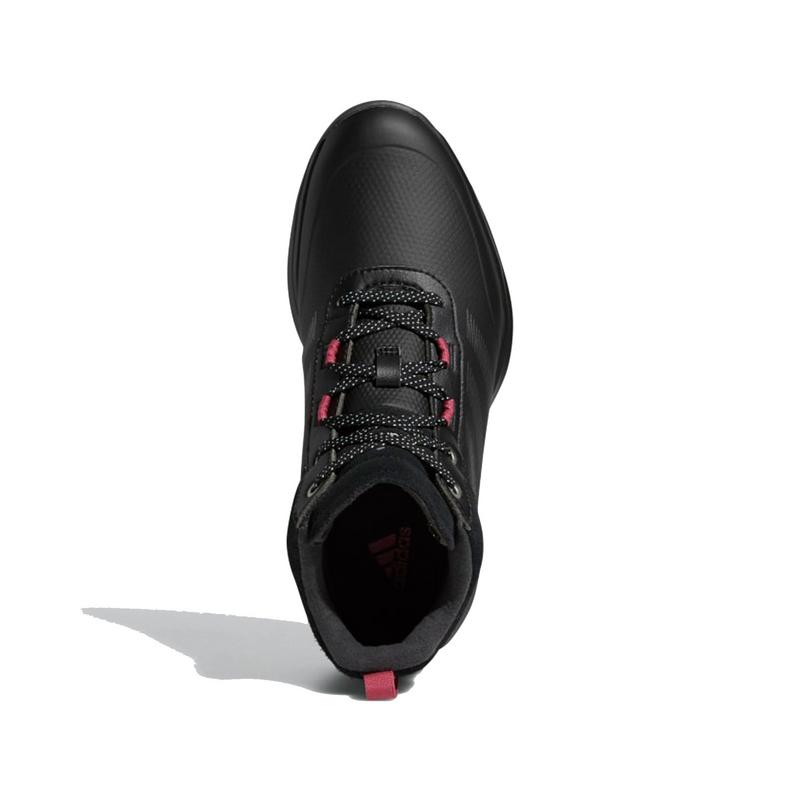 adidas Ladies S2G Mid Cut Golf Boots - Black/Grey/Pink - main image