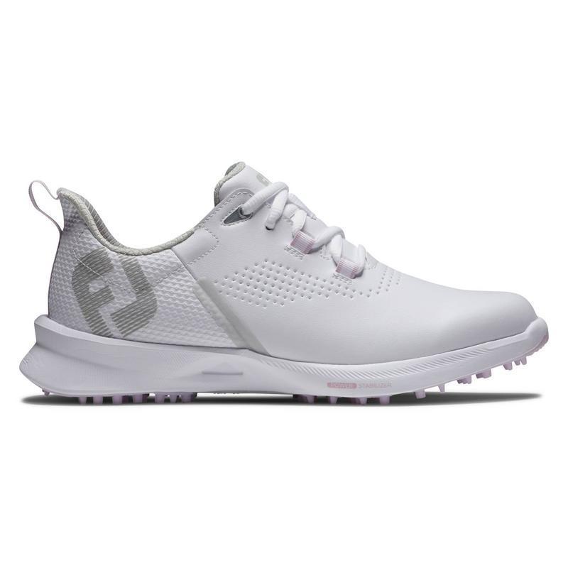 FootJoy Fuel Women's Golf Shoe - White/White/Pink