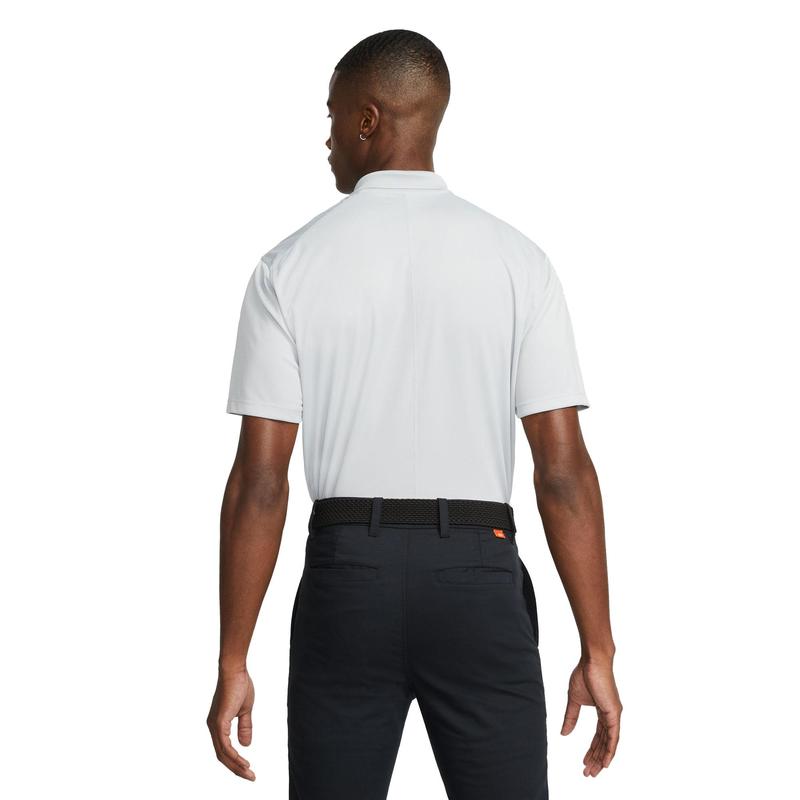 Nike Dri-Fit Victory Solid Polo Shirt - Grey/White - main image