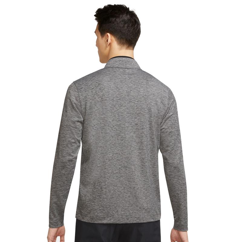 Nike Dri-Fit Victory Heathered Half Zip Golf Top - Black/Pure/White - main image