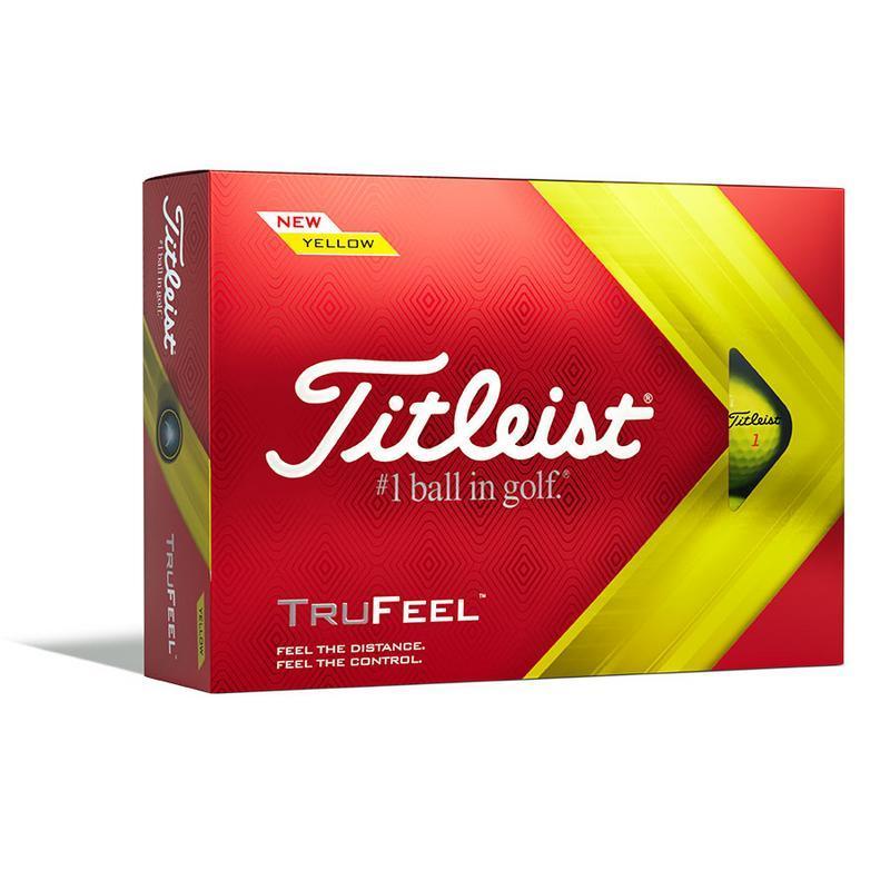 Titleist TruFeel Golf Balls - Yellow - main image