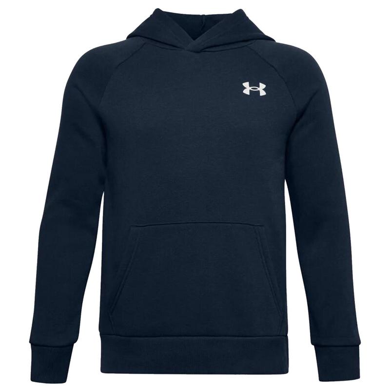 Under Armour Junior Rival Cotton Golf Hoodie - Navy - main image