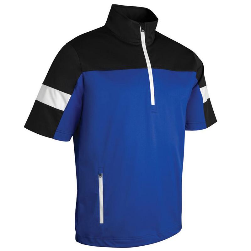 Sunderland Cortina Half Sleeve Zip Windtop - Blue  - main image