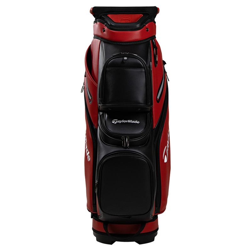 TaylorMade Golf Deluxe Cart Bag - Red/Black - main image