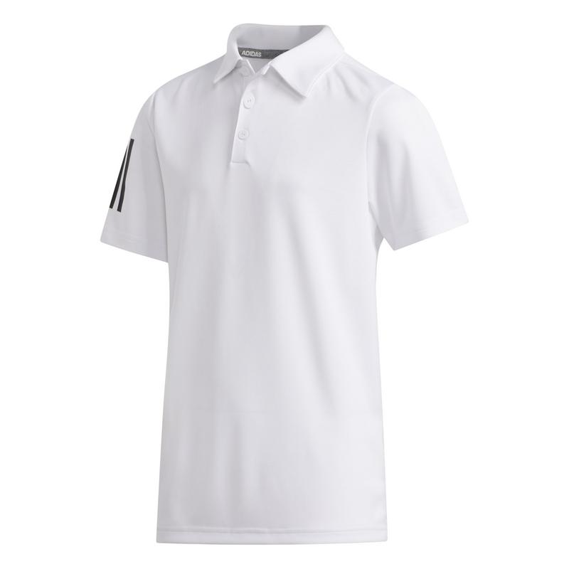 Adidas 3 discount stripe golf shirt