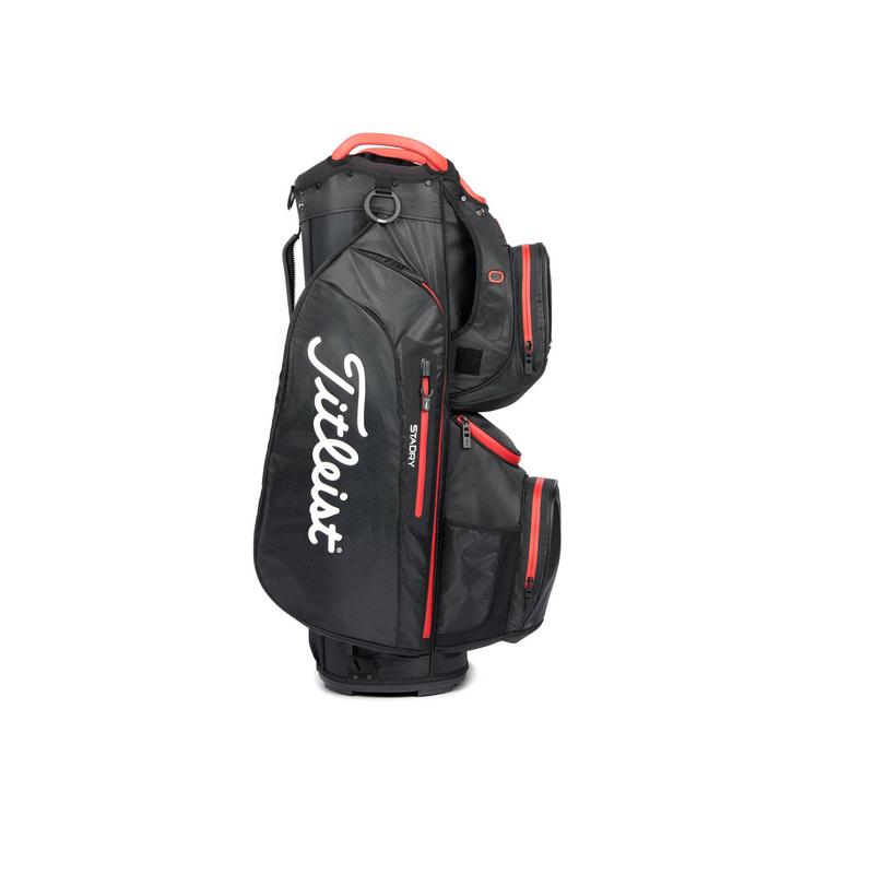 Titleist Cart 15 StaDry Golf Cart Bag - Black/Red - main image