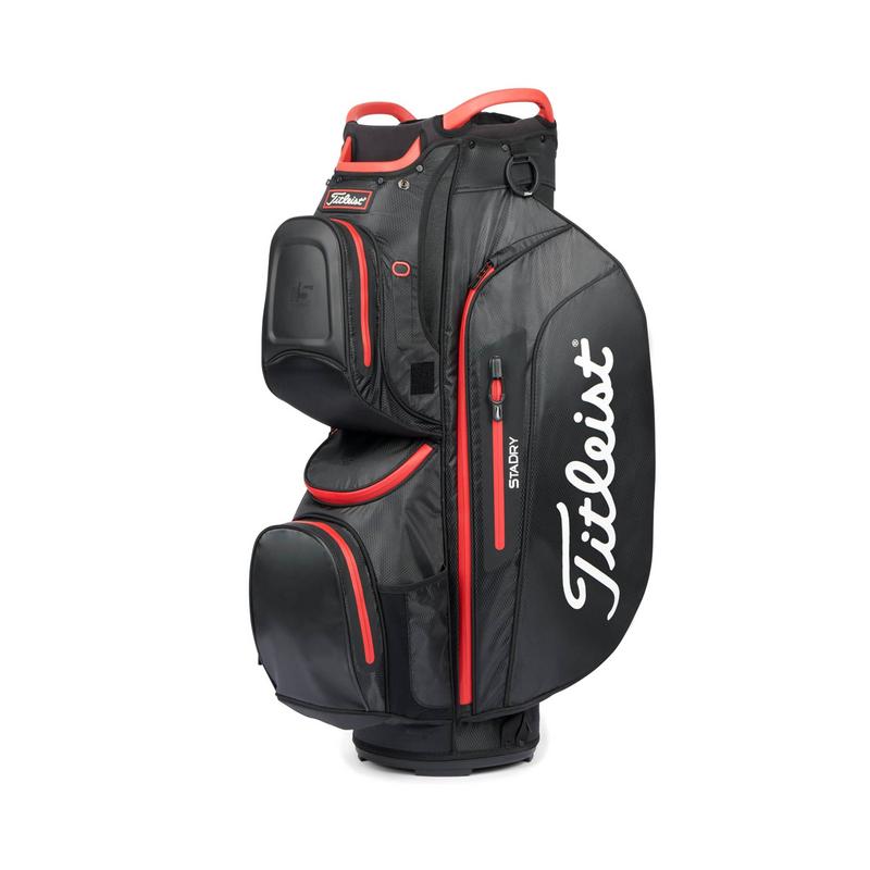 Titleist Cart 15 StaDry Golf Cart Bag - Black/Red - main image