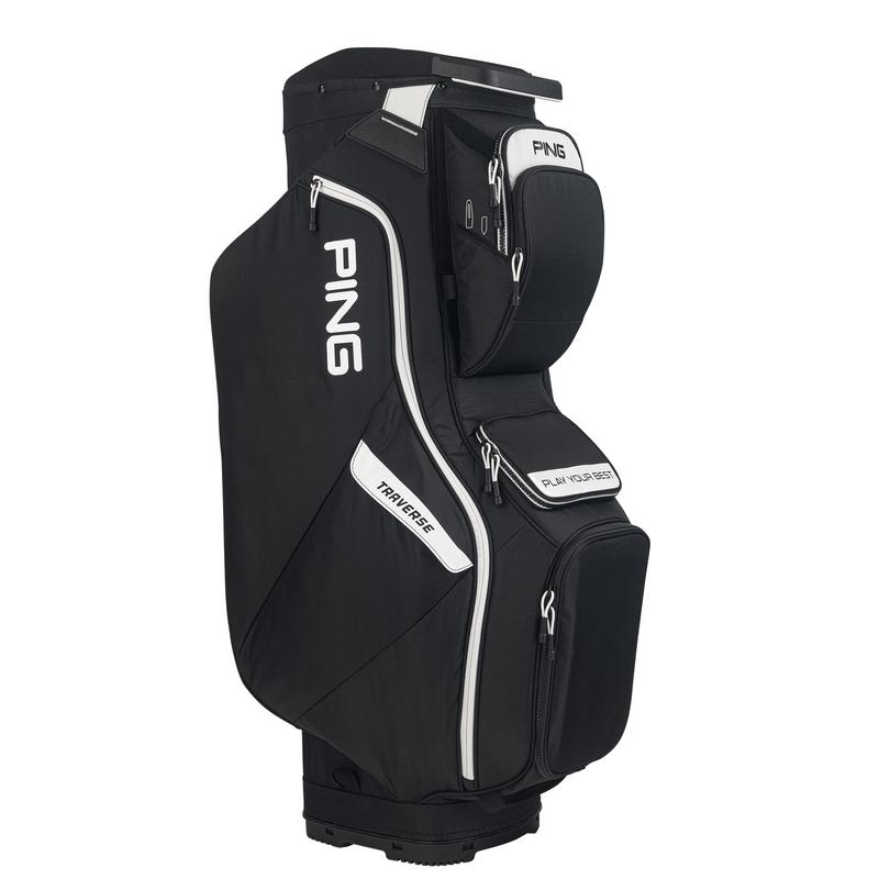 Ping Traverse 214 Golf Cart Bag - Black/White - main image