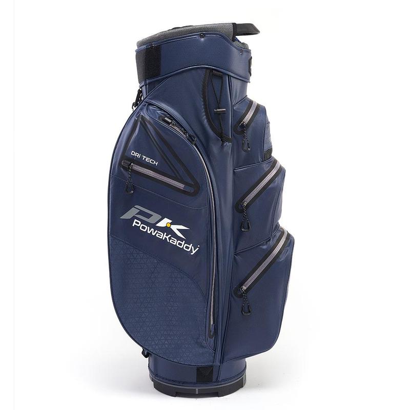 PowaKaddy Dri-Tech Waterproof Golf Cart Bag - Blue/Cool Grey - main image