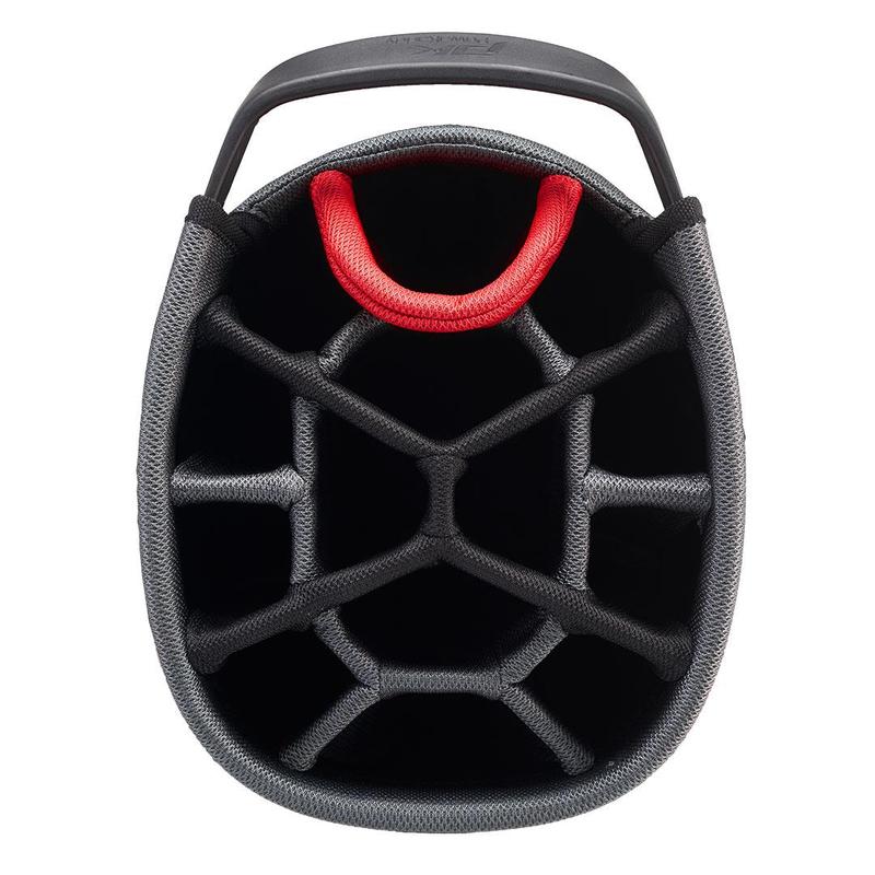 PowaKaddy Dri-Tech Waterproof Golf Cart Bag - Red/Cool Grey - main image