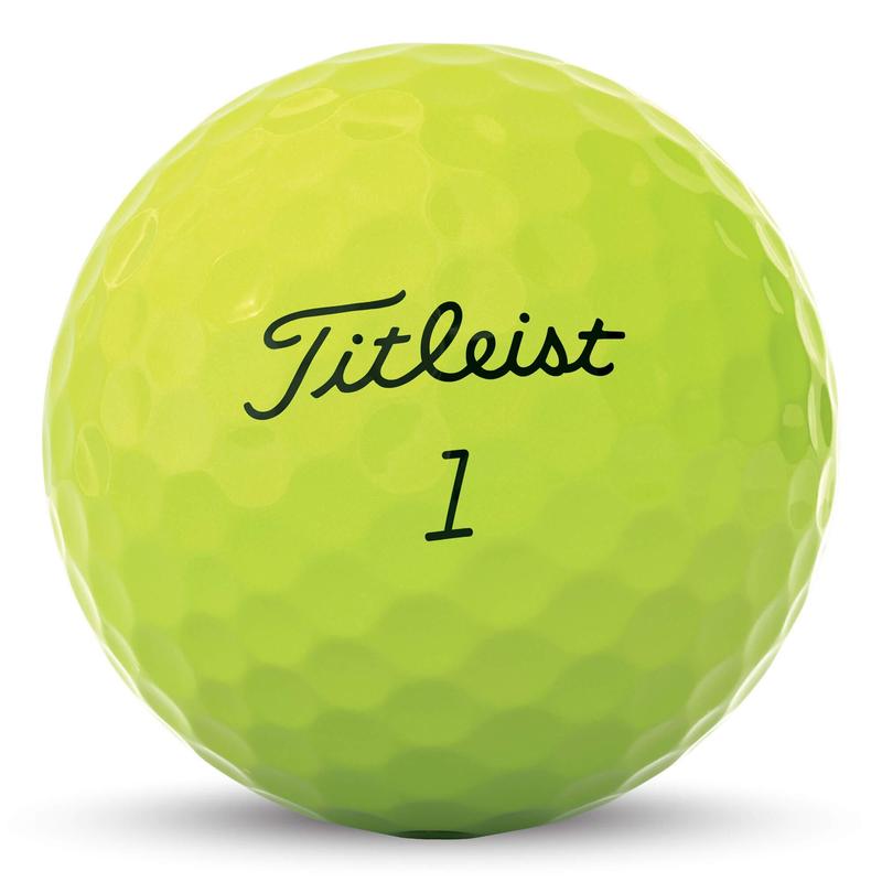 Titleist Tour Soft Golf Balls - Personalised - Yellow - main image