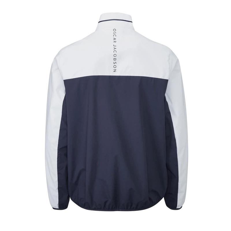 Oscar Jacobson Phoenix Half Zip Golf Jacket - Navy - main image