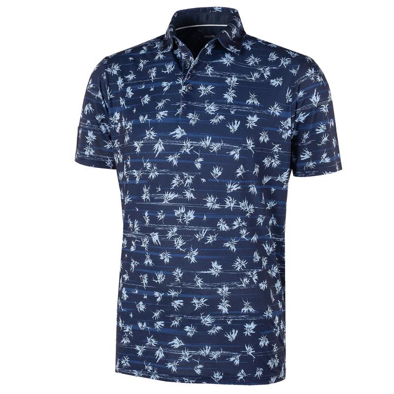 Galvin Green MALIK Ventil8+ Golf Shirt - Navy - main image