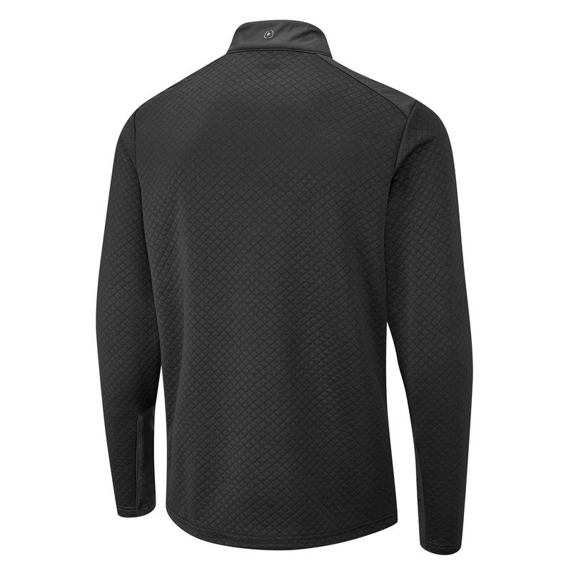 Ping Marshall Half Zip Fleece Golf Sweater - Black - main image