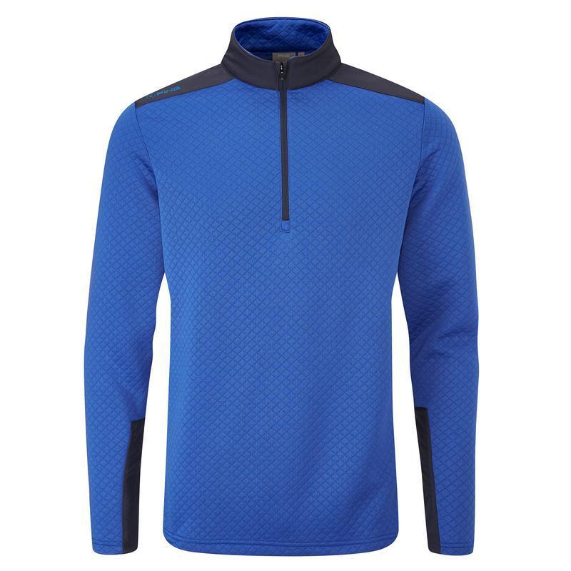 Ping Marshall Half Zip Fleece Golf Sweater - North Sea/Navy - main image