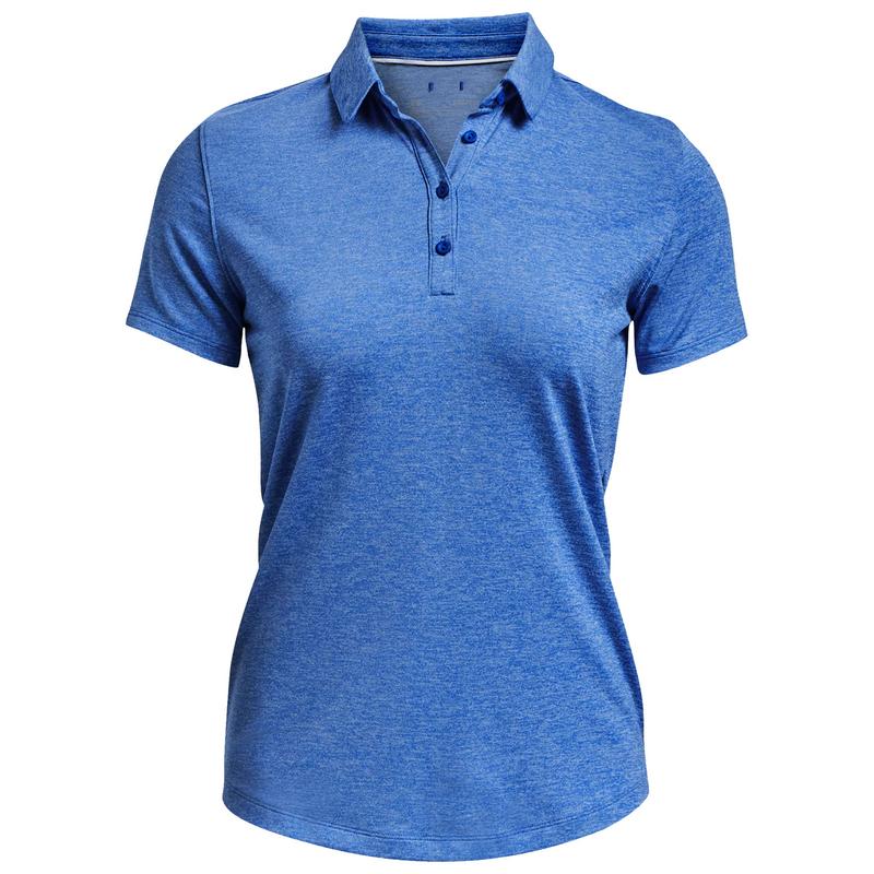 Under Armour Womens Zinger Short Sleeve Polo Shirt - Versa Blue - main image