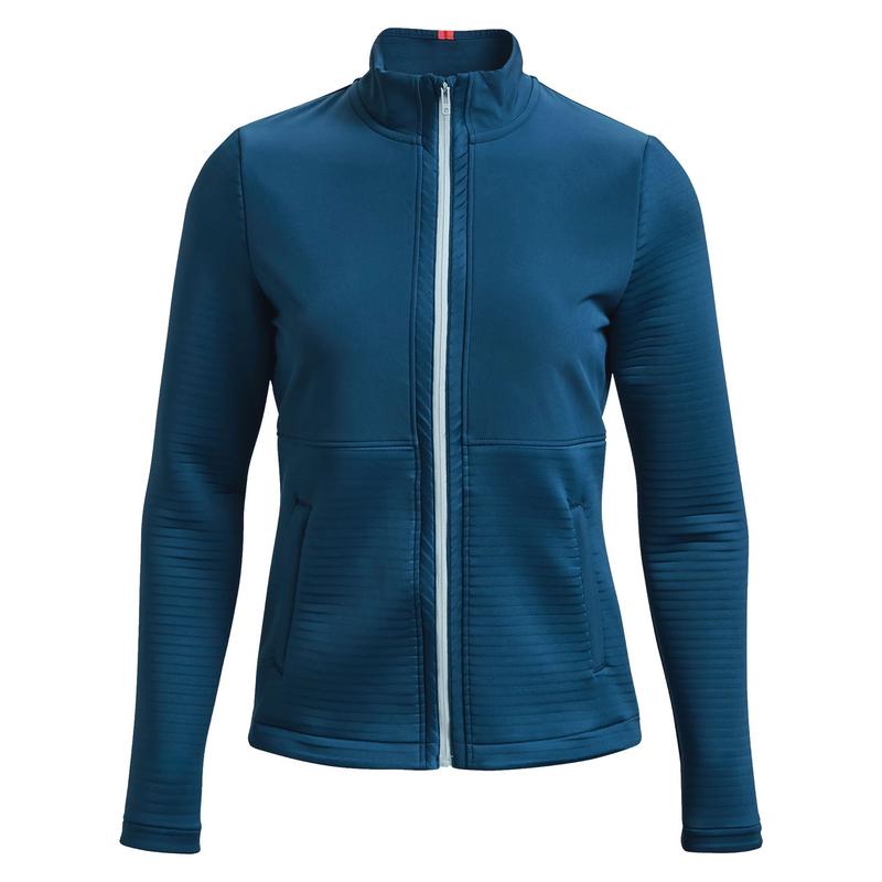 Under Armour Womens UA Storm Daytona Full Zip Golf Jacket Petrol