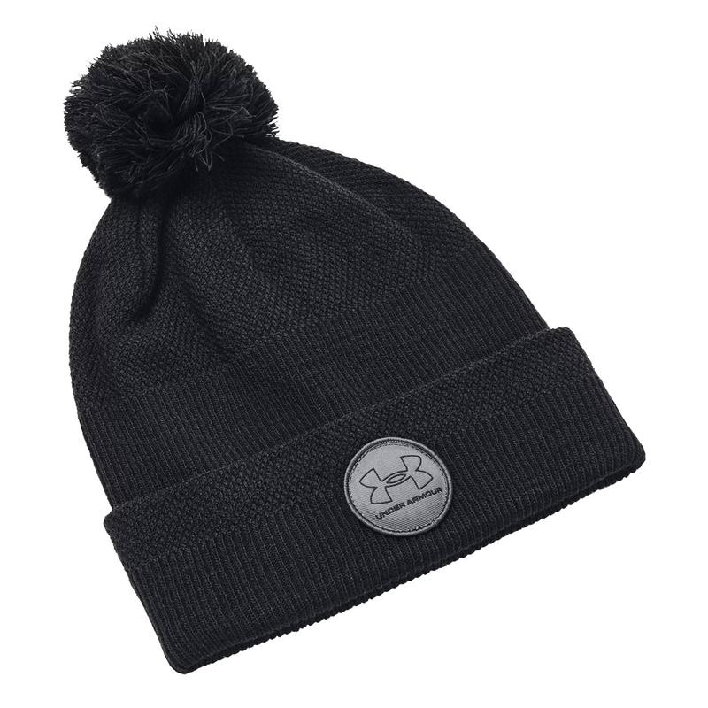 Under Armour ColdGear Infrared Driver Pom Beanie - Black - main image