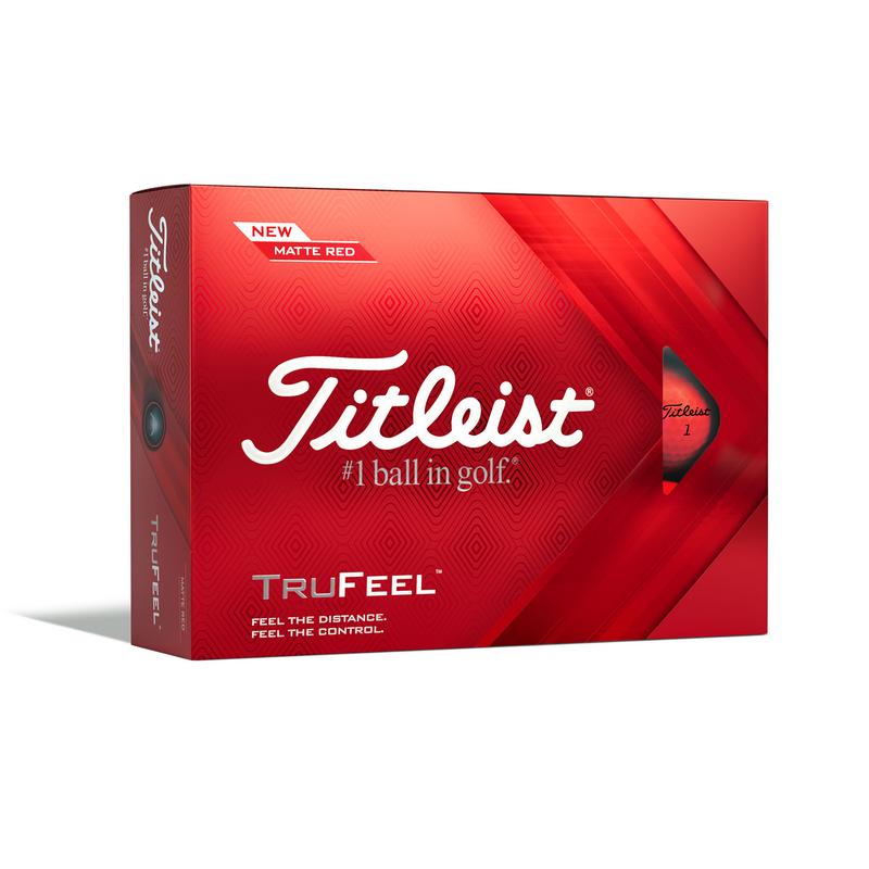 Titleist TruFeel Golf Balls - Red - main image