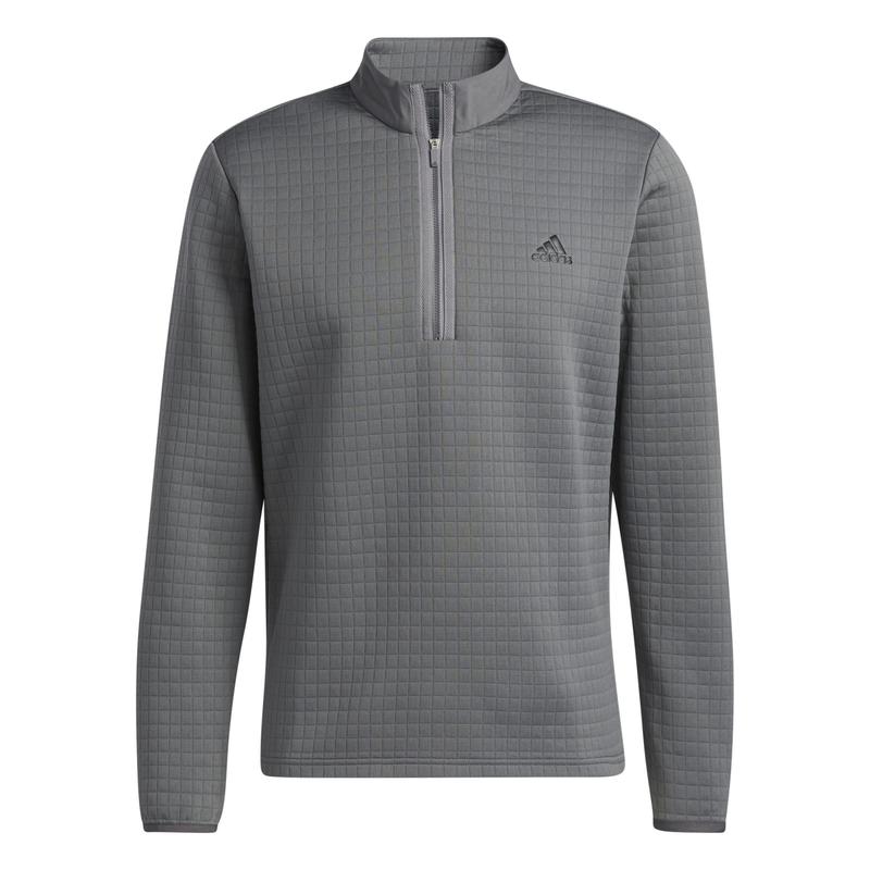 adidas DWR 1/4 Zip Golf Sweater - Grey Four - main image