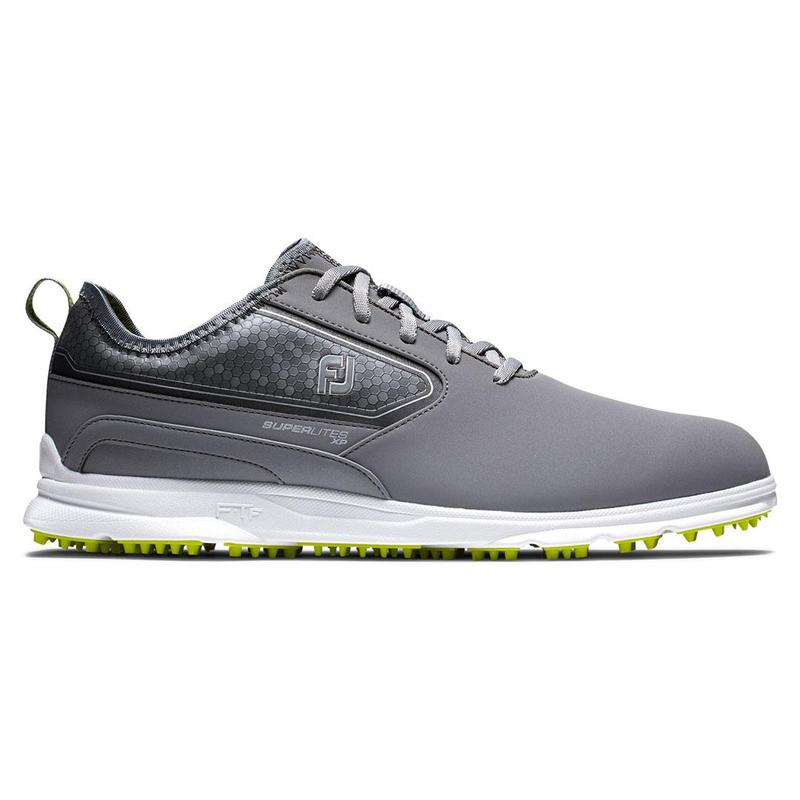 Footjoy Superlites XP Golf Shoe - Grey/White/Lime - main image