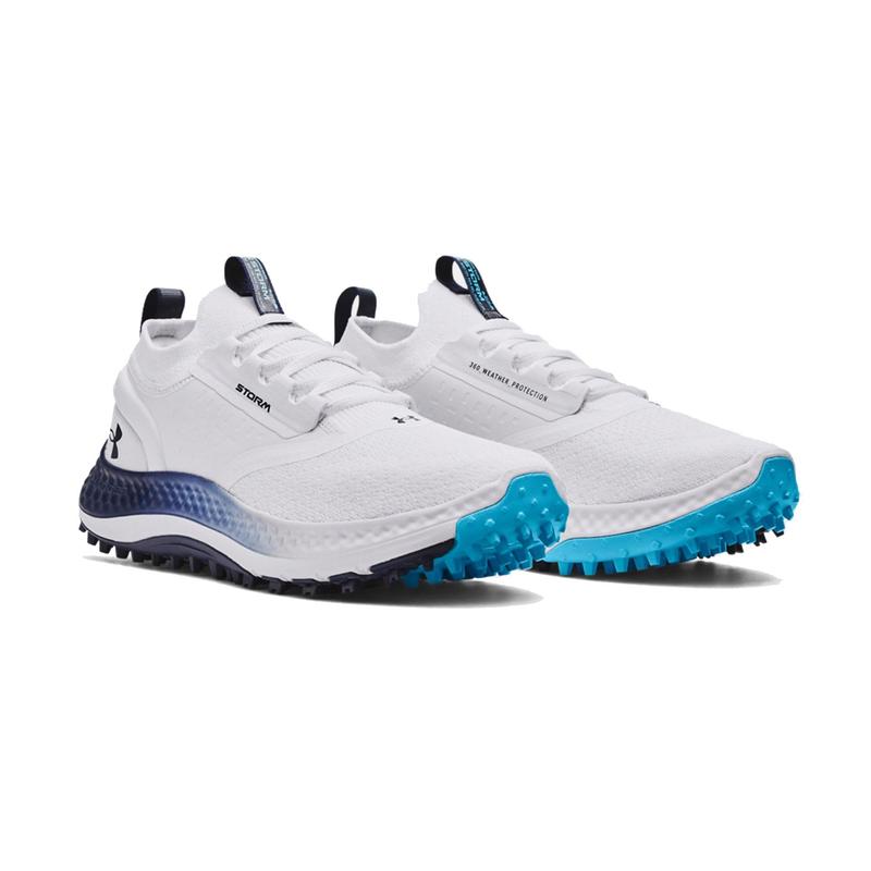 Under Armour UA Charged Phantom Spikeless Golf Shoes - White - main image