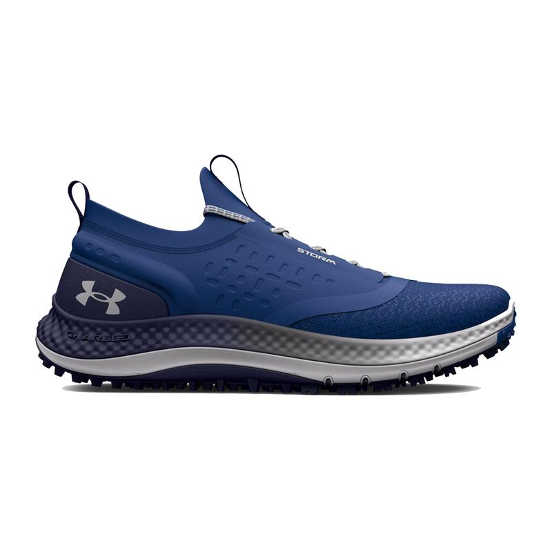 Blue and gray deals under armour shoes