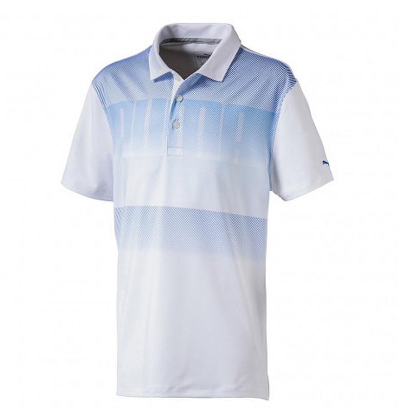 Blue puma clearance golf shirt