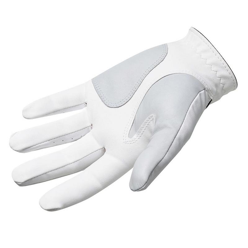 FootJoy WeatherSof Ladies All Weather Golf Glove - White - Multi-Buy Offer - main image