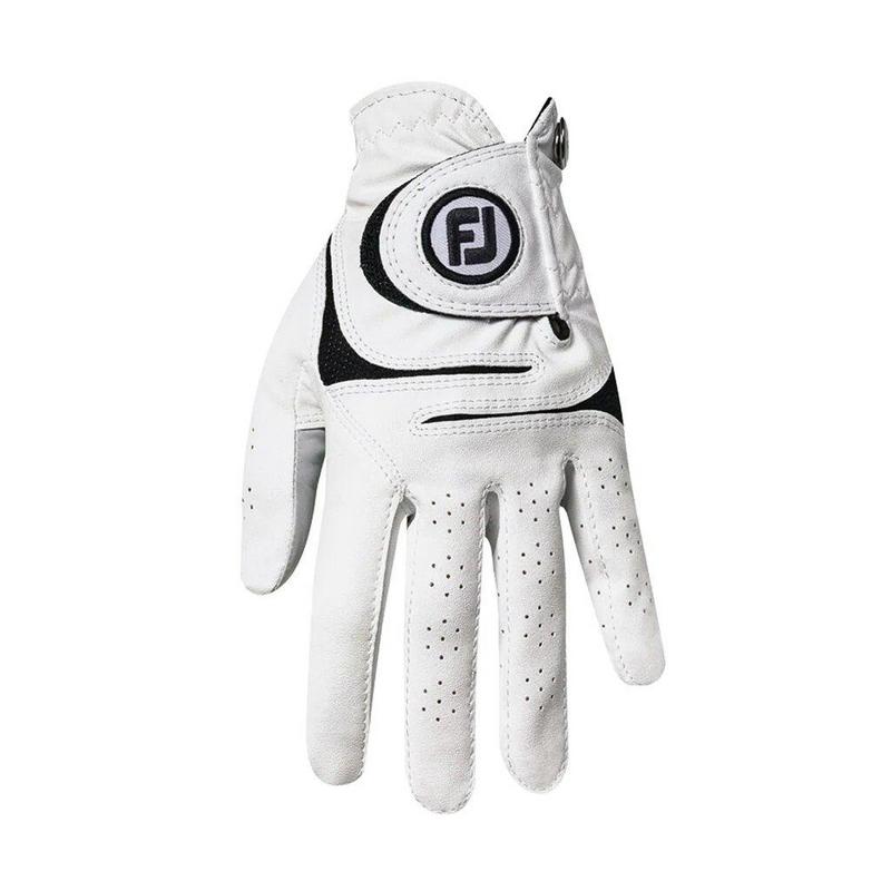 FootJoy WeatherSof Ladies All Weather Golf Glove - White - Multi-Buy Offer - main image