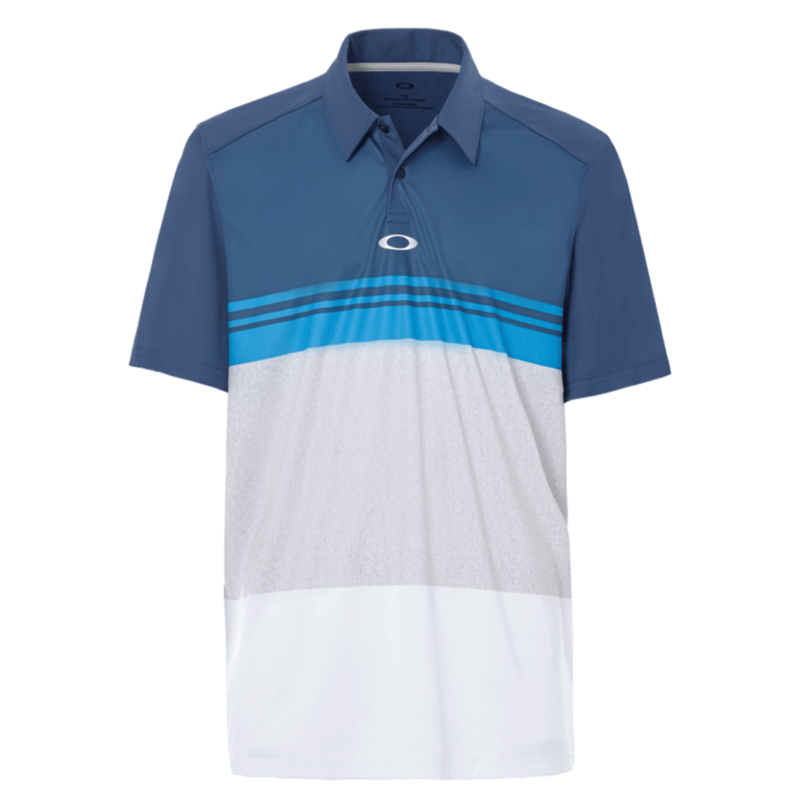 Oakley Color Block Take Polo Shirt - Ensign Blue - main image