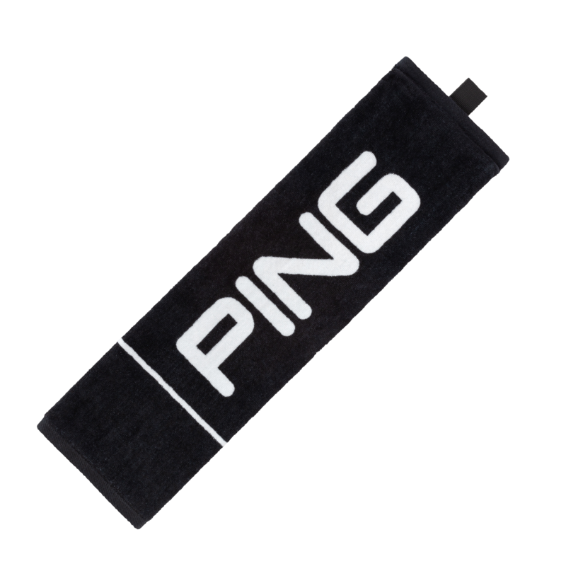 Ping Tri-Fold Towel Black - 2020 - main image