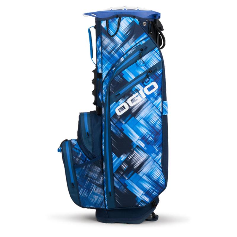 OGIO 2023 Woode Cart Bag Blue Hash