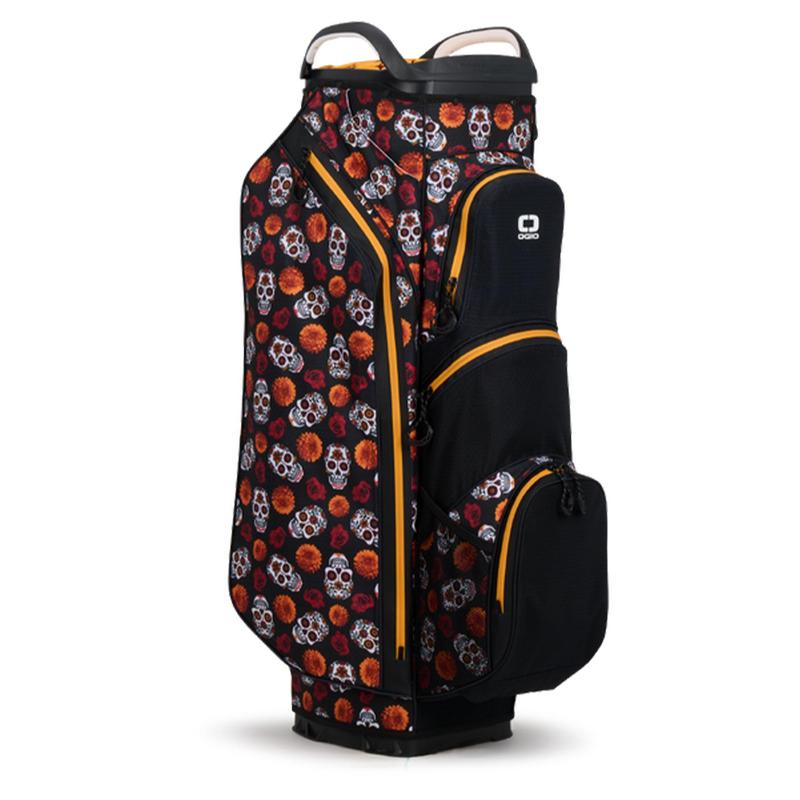 Ogio All Elements Silencer Golf Cart Bag - Sugar Skulls - main image