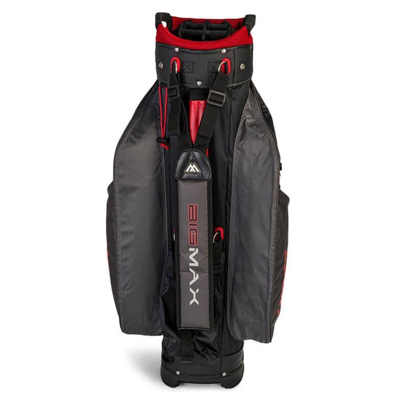 Big Max Aqua Sport 3 Waterproof Golf Cart Bag - Charcoal/Black/Red - main image